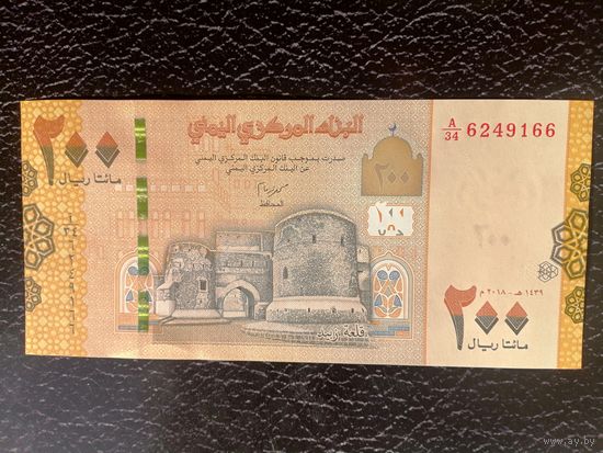 Йемен 200 UNC c рубля