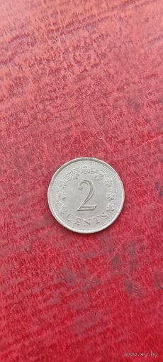 Мальта 2 цент 1976