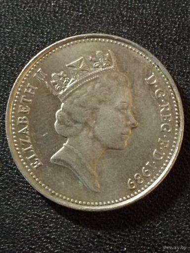 5 пенсов 1989 г. Великобритания