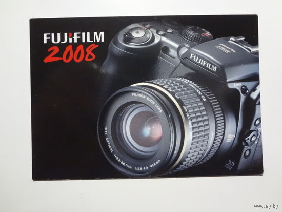 Календарик 2008 г. Fujifilm. Сеть цифровых фотолабораторий.