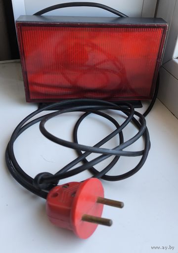 Лампа Фонарь красный Для проявки фотоплёнки и печати СССР