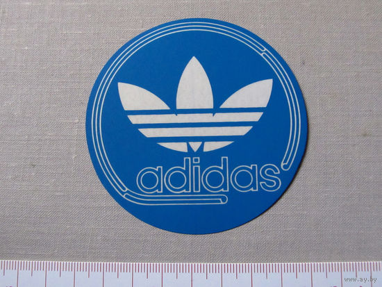 Наклейка Стикер Adidas Новая Польша 1980-е