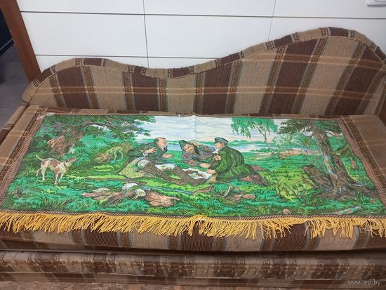 Гобелен  " Охотники на привале" (СССР)