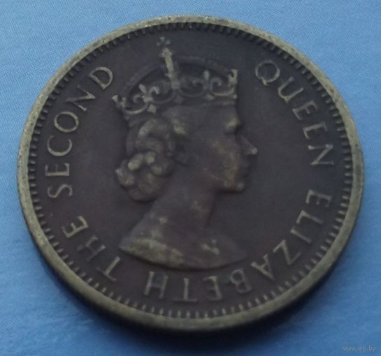 Британские Карибы. 5 центов 1962