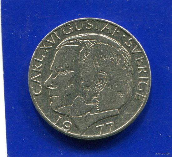 Швеция 1 крона 1977