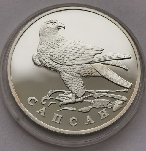 15. 1 рубль 1996 г. Сапсан