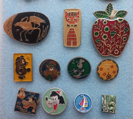 Значки. Мультфильмы. Сказки. Детские.