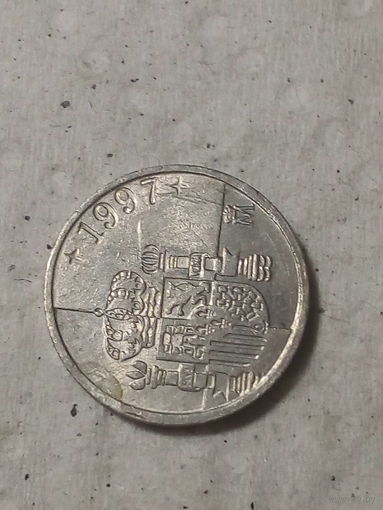 1 песета Испания 1997 год