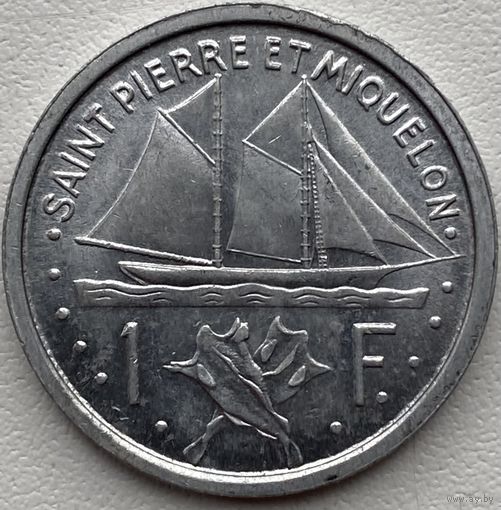 Сен-Пьер и Микелон 1 франк 1948 г.