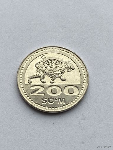 200 сом, 2018 г., Узбекистан