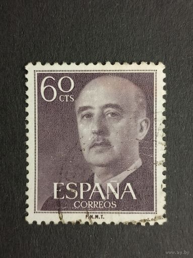 Испания 1955. Стандартный выпуск. Генерал Франко.
