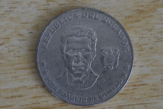 Эквадор 25 сентаво 2000