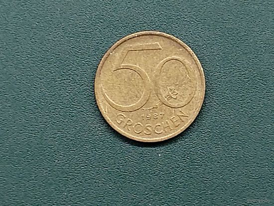50 грошен Австрия.