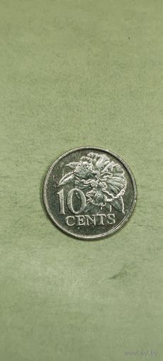 Тринидад и Тобаго 10 цент 2002