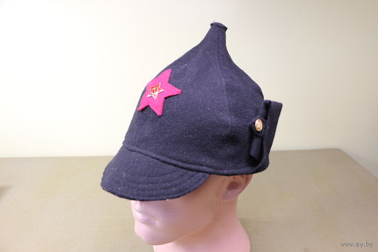 Будёновка с эмалевой звездой. 58-60 раз. Распродажа коллекции вещей. С РУБЛЯ! АУКЦИОН!