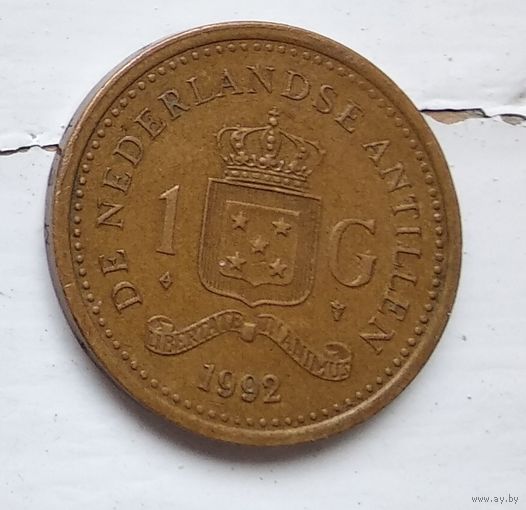 Нидерландские Антильские острова 1 гульден, 1992  4-13-18