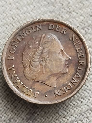 Распродажа - 1 цент 1963г.,Королева Юлиана,Нидерланды