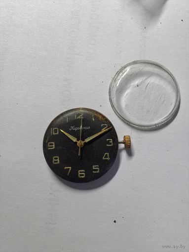 Механизм от часов кировские ссср золотые тикают