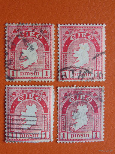 Ирландия 1940г. Карта.
