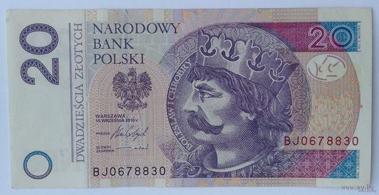 20 злотых 2016г, (возможен обмен).