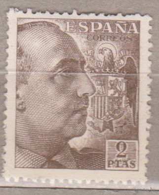 Известные личности люди Генерал Франко  Испания 1939 год 4 (5) ЧИСТАЯ менее 10 % от каталога по курсу 3 р