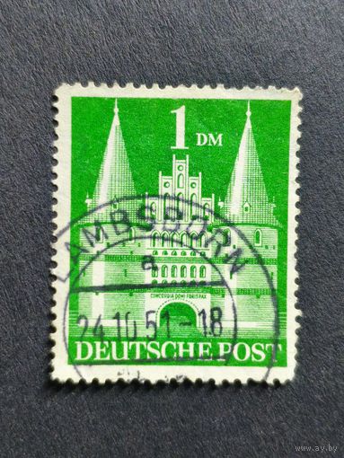 Германия 1948. Британско американская зона. Немецкие здания