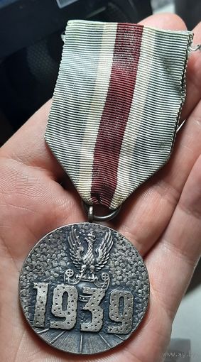 Медаль польская - За участие в оборонительной войне 1939 года