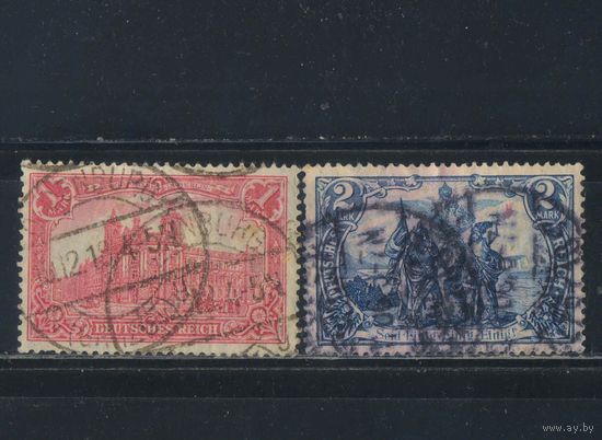 Германия Имп 1906 Вып Германия (IV) Рейхпочтамт Объединение германских государств юга и севера Стандарт #AI 94-5