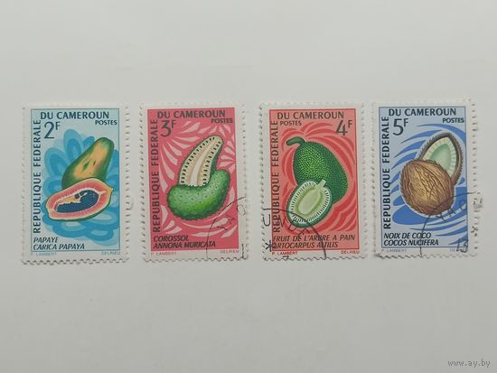 Камерун 1967. Фрукты
