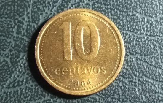 10 сентаво 2004. Аргентина. ХF!!