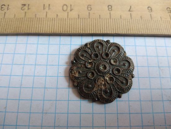 Накладка старая цветок. Находка