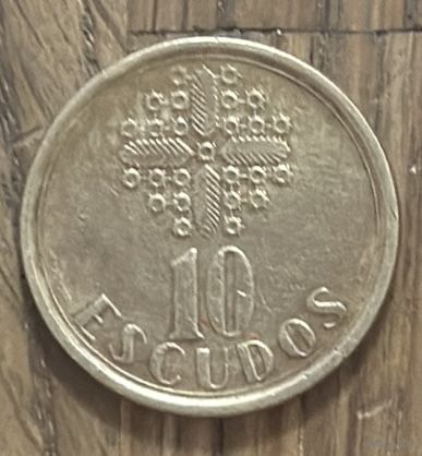 10 Эскудо Португалия 1987г.