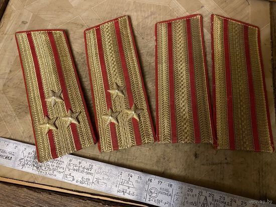 Погоны полковника СССР (парадные) 1964 год. Две пары!