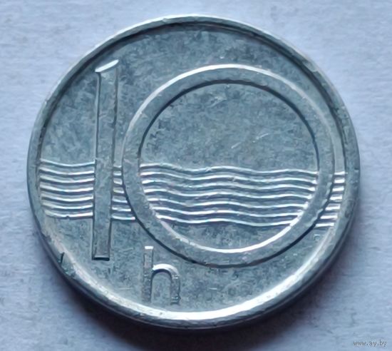 Чехия. 10 геллеров 1993 года.
