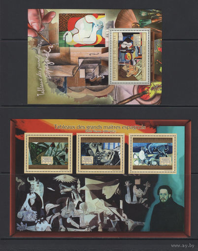Гвинея 2012** Искусство Живопись Картины Испанский и французский художник Пабло Пикассо
