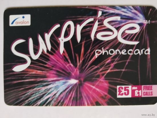 Телефонная карта. Англия