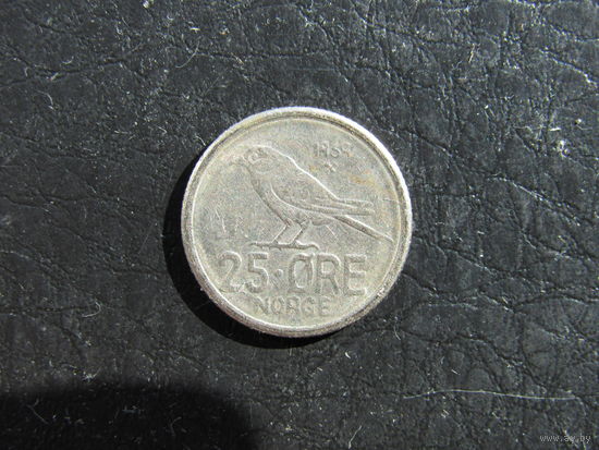 Норвегия 25 эре, 1969. С 20 копеек. Распродажа коллекции. Смотрите другие лоты.