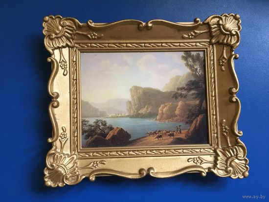 Итальянский пейзаж, репродукция