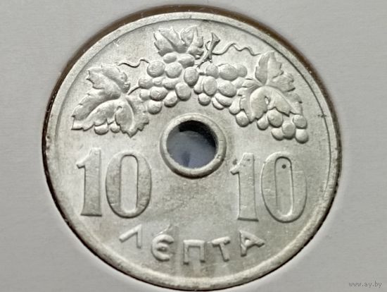 Греция. 10 лепт 1969 в холдере