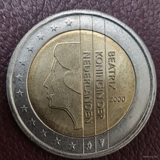 Нидерланды 2 евро 2000