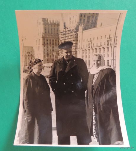 Фото "Привокзальная площадь Минска", 1953 г.