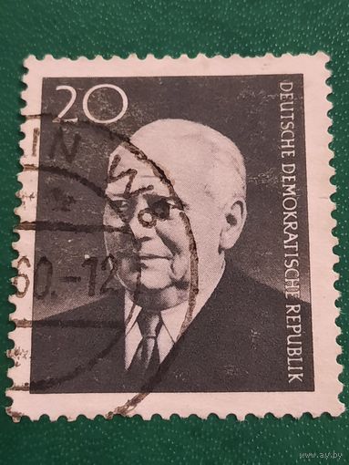 ГДР 1960. Вильгельм Пик