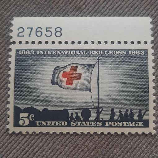 США 1963. 100 лет организации Красного креста