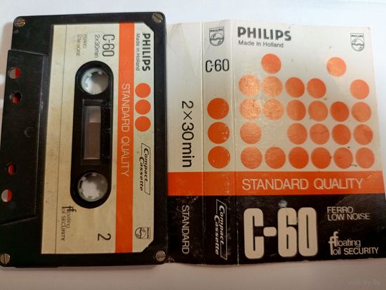 Philips C-60 Аудиокассета