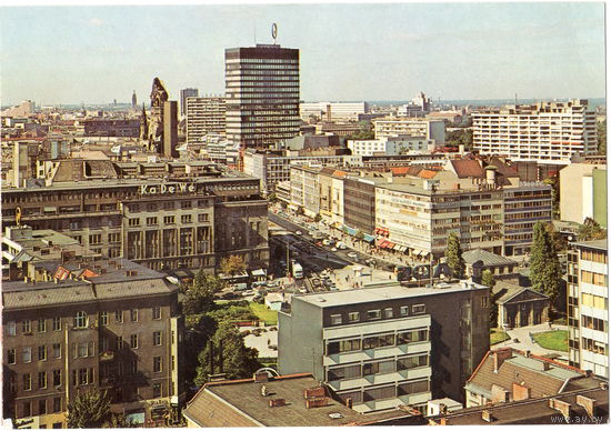 Открытка, Европа, чистая