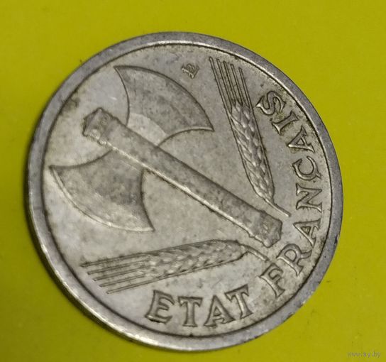 Франция 1 франк 1942