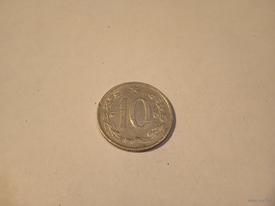 Чехословакия 10 геллеров 1969г
