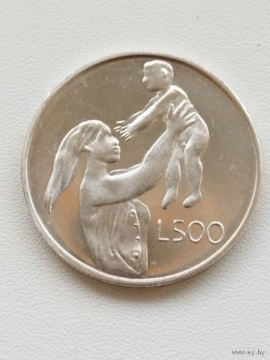 Сан Марино 500 лир. 1972 г.