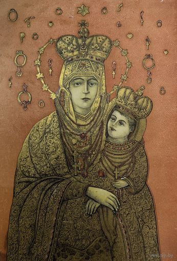 CUDOWNY OBRAZ N. M.P.BONiFRATERSKiEJ w Wilnie 1920-е года