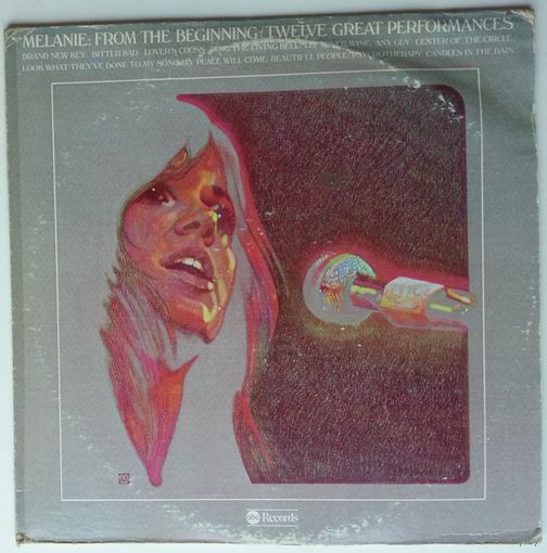 LP Melanie – From The Beginning / Twelve Great Performances (1975) Rock, Folk, World, & Country, Acoustic, Folk